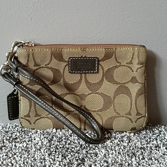 Coach Handbags - Authentic Genuine Coach Wristlet